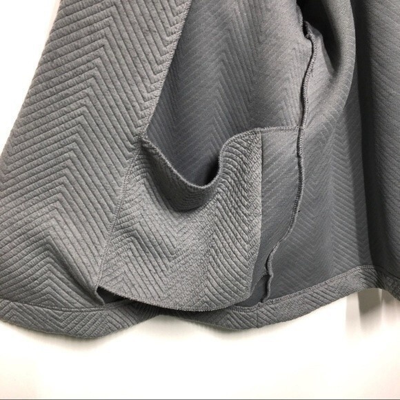 Fabletics Vanessa Quilted Cardigan Mid Gray XL - Picture 6 of 8
